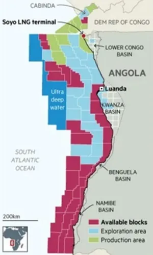 Angola Oil Blocks