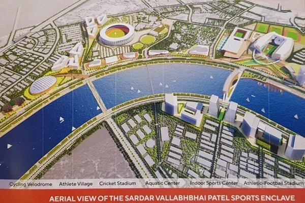 Sardar Patel Sports Enclave for Ahmedabad Olympics 2036