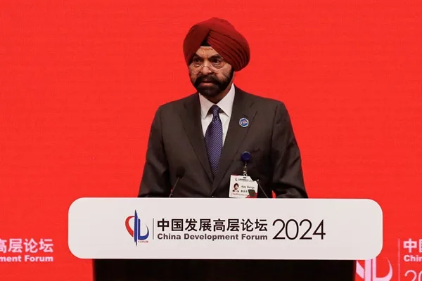 World Bank President Ajay Banga at China Development Forum 2024