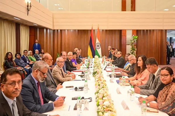 High-Level Working Session between Mauritius and India
