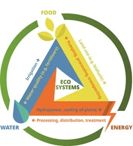 Food-Water-Energy Nexus Conceptualized by WEF