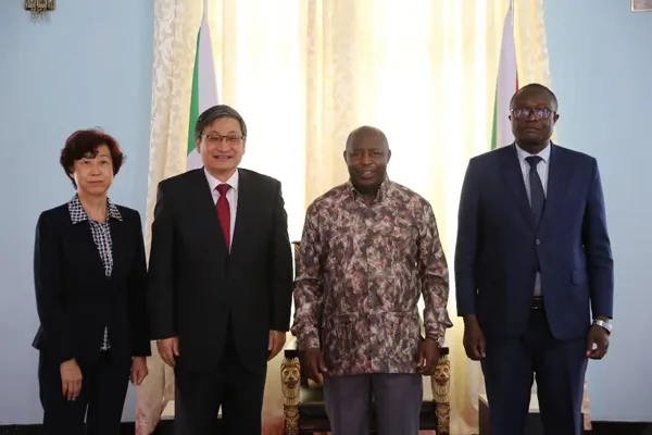 Chinese Special Envoy Liu Yuxi Meets with Burundi President Evariste Ndayishimiye