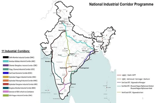 India's National Industrial Corridors Program