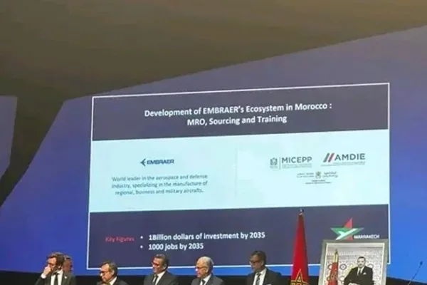 Embraer Plans to Set MRO Facility in Morocco