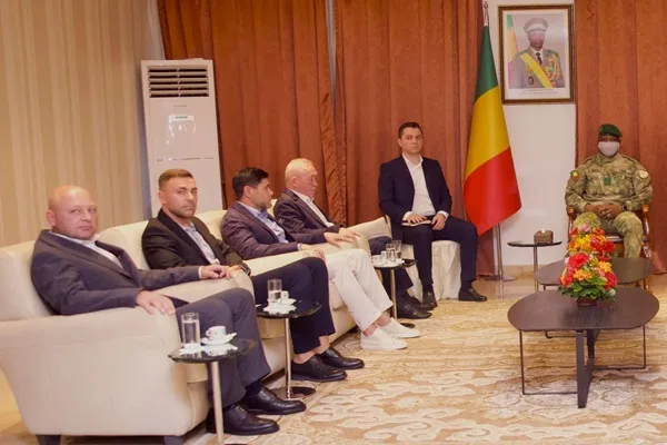 Yadran Group Chairman Irek Salikhov  Meets with Malian President General Assimi Goita