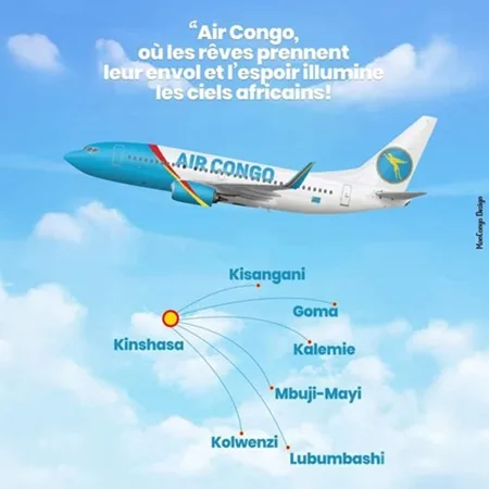 Air Congo Initial Domestic Routes