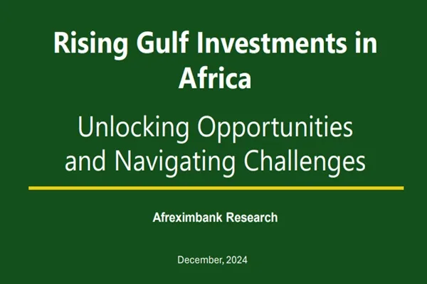 Gulf Cooperation Council Countries' Investments into Africa