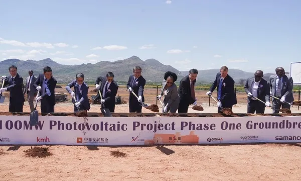 Groundbreaking Ceremony for PV Farm to Power Samancor Smelter