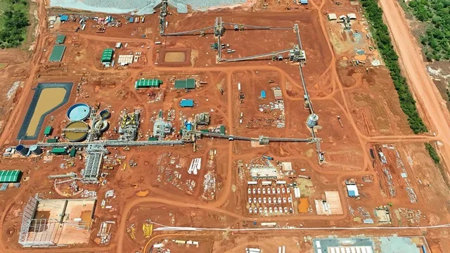 Goulamina Lithium Mine Drone View in 2024