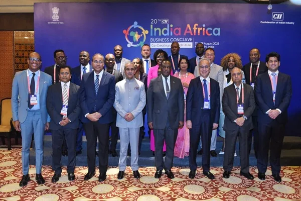 Family Photo at 20th India-Africa Business Conclave 2025