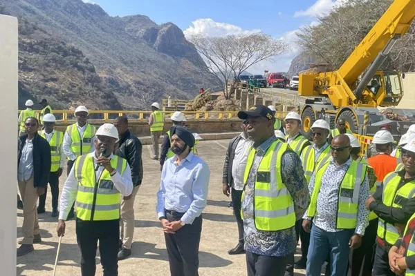 WB President Ajay Banga Undertakes Site Visit of Dams along Zambezi River in Mozambique