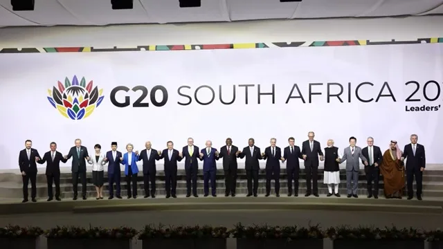 Family Photo at G20 Summit 2025 in South Africa