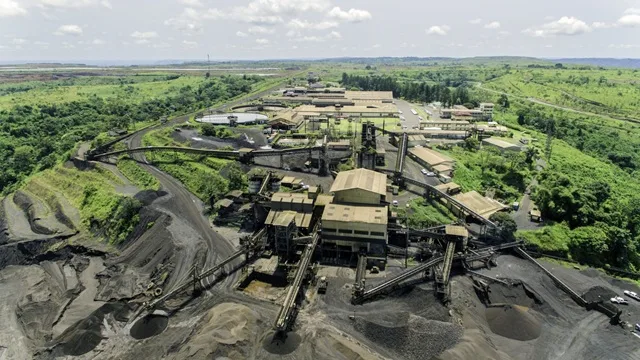 Comilog's Manganese Mine in Moanda, Gabon