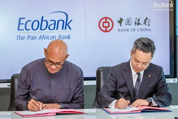 Ecobank and Bank of China Sign MoU to Strengthen Cooperation