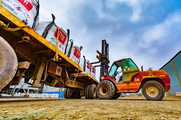 Ore Shipment Being Readied from Tenke Fungurume Mine (TFM)
