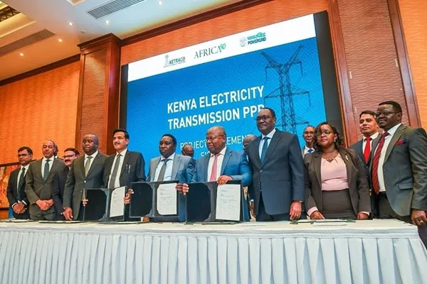 Signing Ceremony for PPP Agreement Between KETRACO and Africa50-PGC India Consortium 