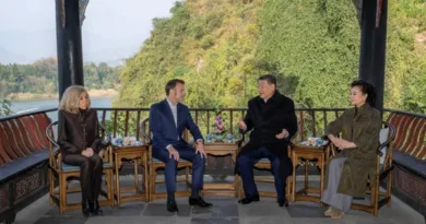 Macron Engages in Ping Pong Diplomacy, Whilst Xi Recounts Timeless Wisdom of Dujiangyan