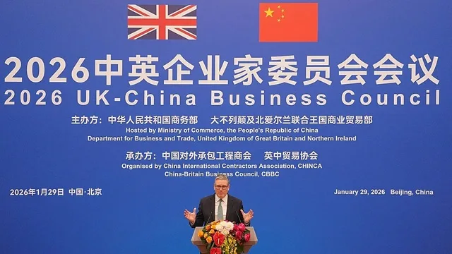 Starmer delivers keynote at UK-China Economic Forum in Beijing