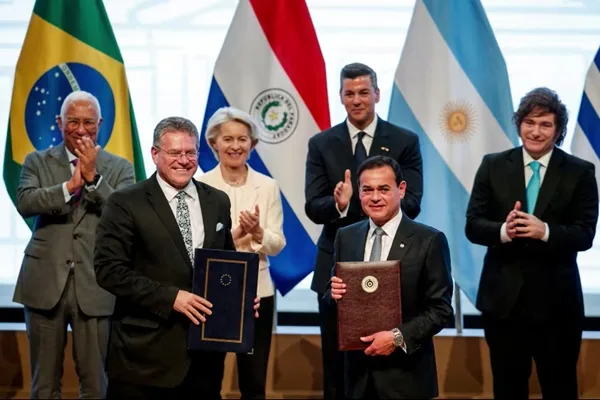 U and Mercosur Sign FTA in Asuncion, Paraguay on 17 January 2026