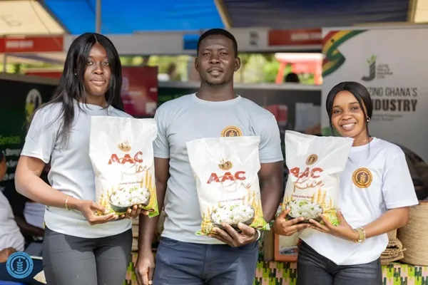 AAC Rice Officially Launched at Ghana Rice Rising Fair 2025