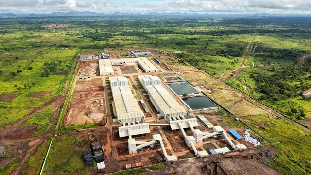 DH Mining's Graphite Processing Plant in Nipepe