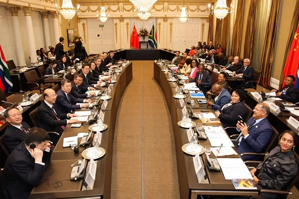 Han and Mashatile During China-South African Binational Commission 2026