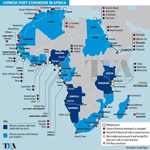Chinese Ports in Africa