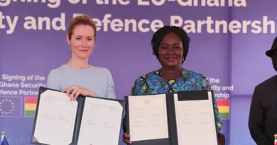 Ghana Becomes First African Country to Enter Into Defense Partnership With EU Ghana Becomes First African Country to Enter Into Defense Partnership With EU