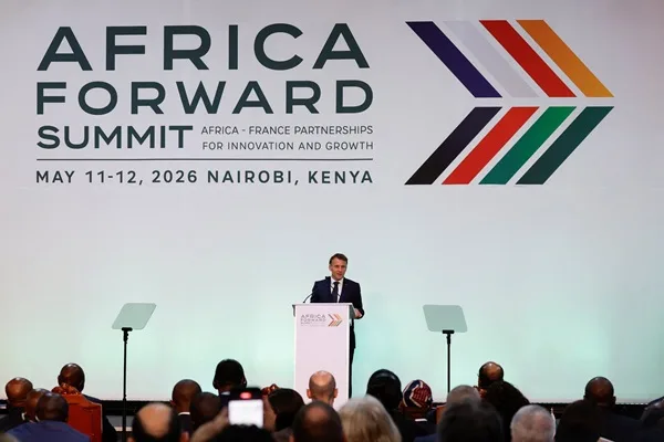 Macron Delivers Keynote at Africa Forward Summit 2026