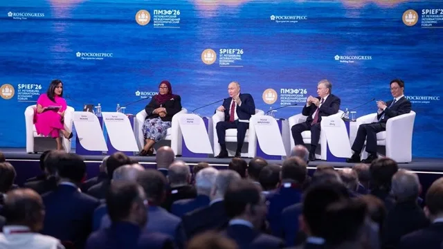 Presidential Panel at St Petersburg International Economic Forum 2026