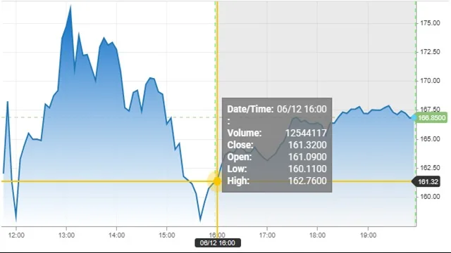 SpaceX Share Price on IPO Day on Nasdaq on 12 June 2026