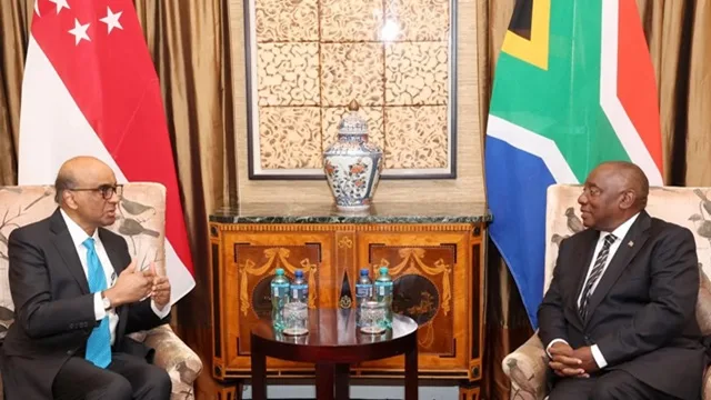 Tete-a-tete between Ramaphosa and Shanmugaratnam