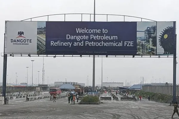 angote Lekki Oil Refinery in Nigeria