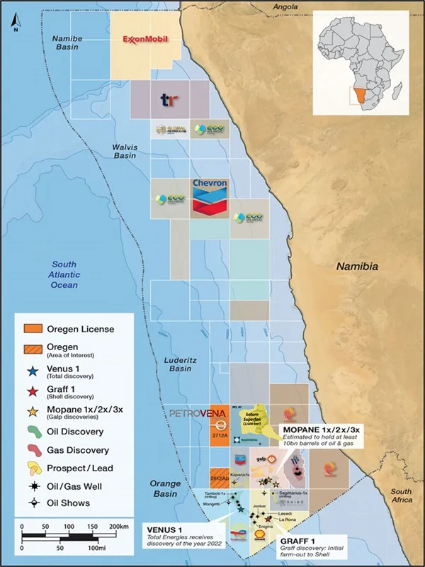 Namibia's Offshore Oil Blocks