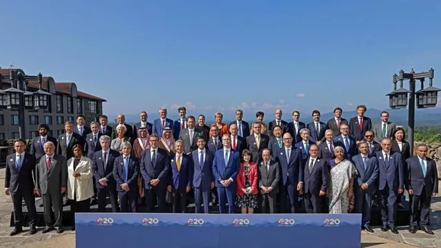 Family Photo at G20 FMCBG Meeting 2026 in Asheville