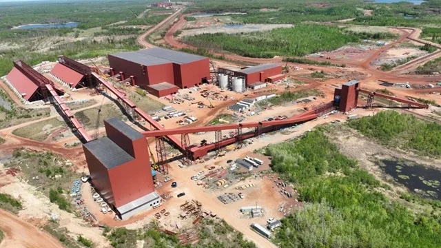 Mesabi Metallics' Iron Ore Extraction and Pelletization Plant in Minnesota
