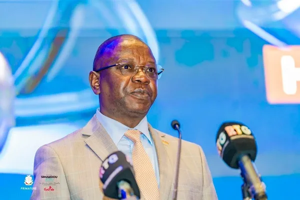 Guinea's Minister of Mines Bouna Sylla