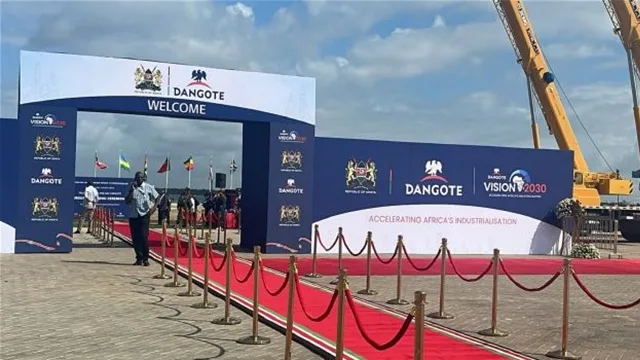 Dangote Performs Groundbreaking on $16B Lamu Refinery Complex in Kenya Dangote Performs Groundbreaking on $16B Lamu Refinery Complex in Kenya